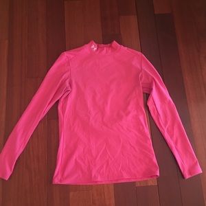 Hot pink Under Armour top, large GUC